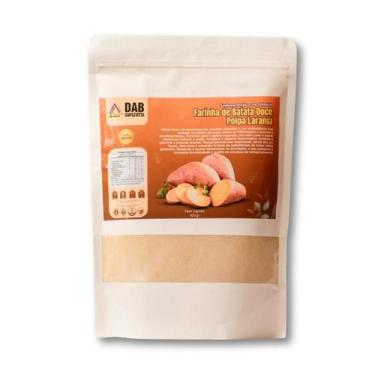 Imagem de Farinha de Batata Doce da Polpa Laranja em Pó 450g - DAB Suplevitta