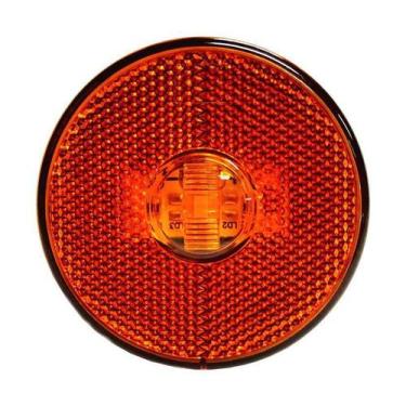 Imagem de Kit 6 Lanternas Lateral Led Caminhão Carreta Sem Suporte Am - EDN