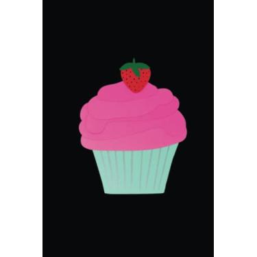 Imagem de CUPCAKE Notebook: GRAPH paper, 120 page 6”x9” drafting quad ruled grid composition 4x4 squares per inch, with POP ART cover for school, college, math, ... people who measure, draw to scale: Geniuses