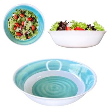 Imagem de Saladeira Bowl Grande Cumbuca em Melamina Verde 1,4L