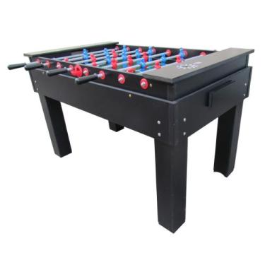 Imagem de Mesa de Pebolim Profissional Embutido Impar Sports Black 339