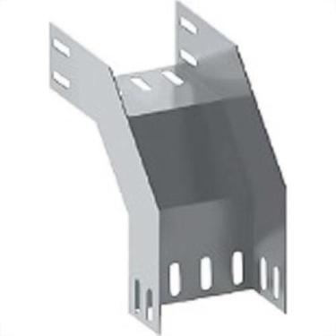 Imagem de Curva Para Eletrocalha Vertical Externa Lisa Sem Virola Perfil Lider 9