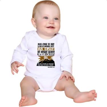 Imagem de Body intantil Gospel Galatas 6.14 - Alearts, M