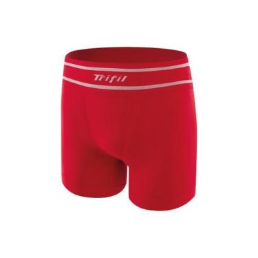 Imagem de Cueca Boxer Trifil CE0643 Masculina Sem Costura Microfibra T. P/1XG, P