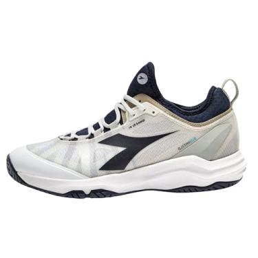 Imagem de Diadora Tênis masculino Speed Blushield Fly 4+ All Ground, branco/azul, 42