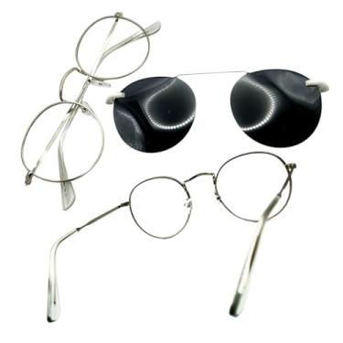 Imagem de Armação de Óculos Para Grau Redonda Joachim Unissex com Clip On Solar Polarizado UV400 (Opção 5)