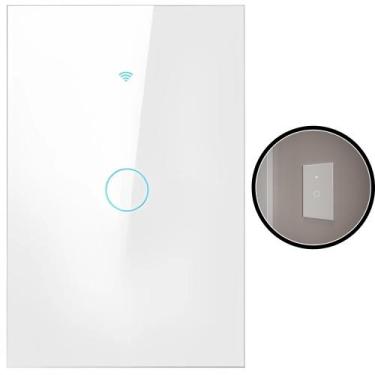 Imagem de Interruptor Inteligente 1 Botao Neo Wifi Alexa Google Branco Avant