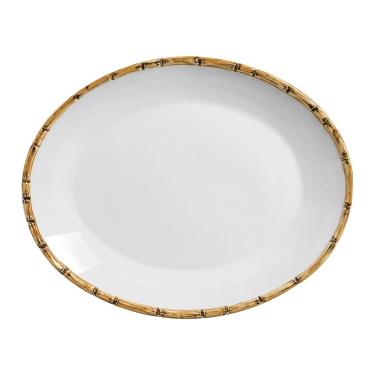 Imagem de Travessa Bambu em Cerâmica 32cm Scalla