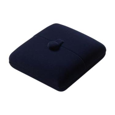 Imagem de UxicRuya Caixa de armazenamento da caixa de presente de joias com porta -voz da caixa de exibição Jewelry para proposta Aniversário de engajamento de, Pulseira Preta