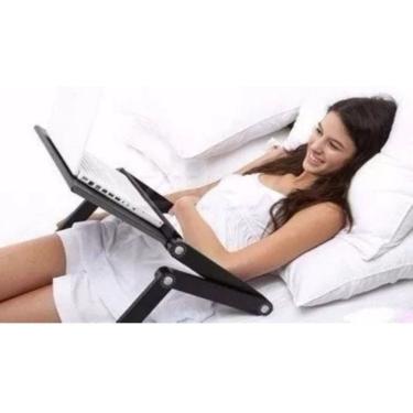 Imagem de Mesa Notebook Multifuncional Articulavel C/ Apoio Mouse