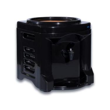 Imagem de Suporte Galão De Água Mineral 10/20 L Cuba Barro Preto - GMOLD