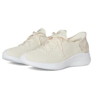 Imagem de Skechers Sport Women's Tênis feminino Martha Stewart Ultra Flex 3.0-Back On Track Hands Free Slip-INS, Off White=OFWT, 34, Off White=Ofwt, 34