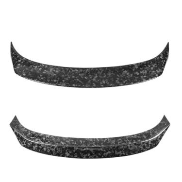 Imagem de Compatível para Infiniti Q60 Q60S Coupe CT1/AR Estilo Fibra de Carbono Spoiler Traseiro Asa do Porta-malas 2013-2023 FRP Favo de Mel Forjado(Forged carbon(CT1))