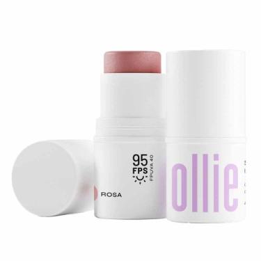 Imagem de Bastão 3 em 1 Ollie - Blush Batom e Sombra FPS 95, Rosa