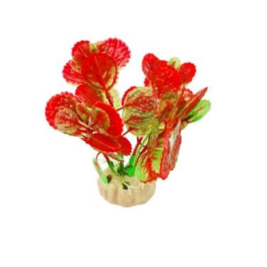 Imagem de Planta Artificial para Aquario ate 10cm Enfeite e Decoração - Acquapex