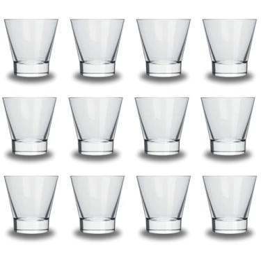 Imagem de Kit Jogo 12 Copos De Vidro 340ml Caipirinha Bar Restaurante Drink Hotel Buffet Casa Evento