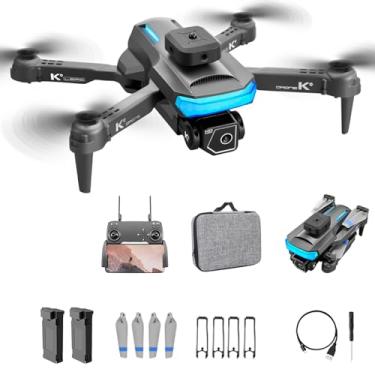 Imagem de Drone Com Camera Drone Profissional 1080p HD Câmeras Fluxo óptico 4K FPV Mini Controle Remoto DroneQuadricóptero Bolsa De Transporte Ls-XT5