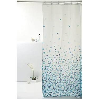 Imagem de CORTINA BOX POLIESTER 1.98X1.80M PASTILHA AZUL 821797C