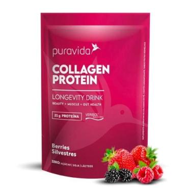 Imagem de Collagen Protein Verisol 450g Peptídeos bioativos Pura Vida, Frutas Ve