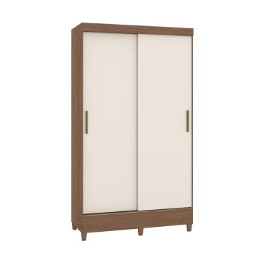 Imagem de Guarda-roupa Santos Andirá Fit 2 Portas, 2 Gavetas com Cabideiro e Maleiro Solteiro – 106,6 cm de largura