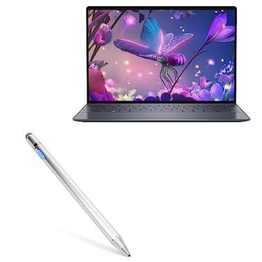 Imagem de BoxWave Caneta Stylus compatível com Dell XPS 13 Plus (9320) – AccuPoint Active Stylus, Stylus eletrônica com ponta ultrafina para Dell XPS 13 Plus (9320) – prata metálica