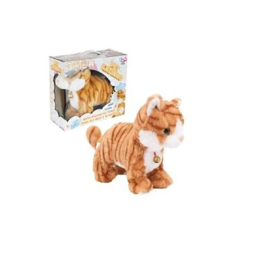 Imagem de PELUCIA COM MECANISMO PET GATINHO 22CM