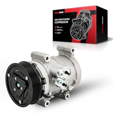 Imagem de Torchbeam Compressor de ar condicionado automotivo 68677 com embreagem compatível com Toyota Tacoma 2.7L 4.0L 2005-2015 substitui # CO 10835C, FG677, 88320-04060, 8832004060, 0610221, 639392, CS22