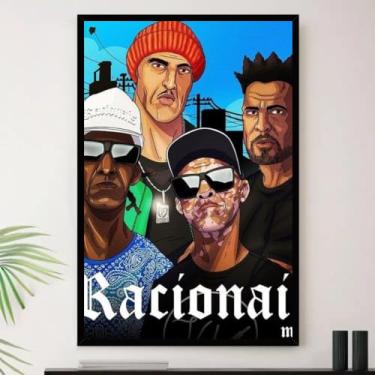 Imagem de Genérico, Quadro Racionais Mano Brown Edi Ice Kl Decorativo A3 35x45cm