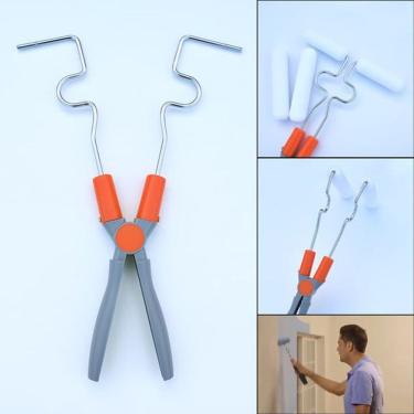 Imagem de Rolo De Pintura De Canto Parede Pintar Sem Sujeira