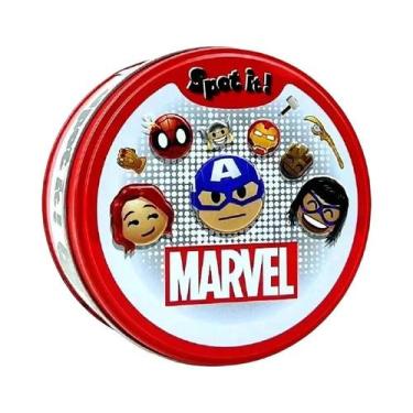 Imagem de Jogo De Cartas Dobble Vermelho Com Caixa De Metal Sports Animals Jr Jo