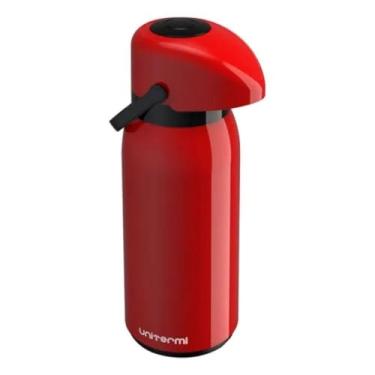 Imagem de Garrafa térmica de pressão Verona Unitermi 1,8 Litros Vermelho