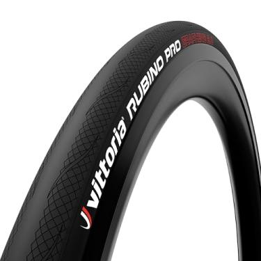 Imagem de Vittoria Pneu Rubino Pro IV Graphene 2.0 - Performance Road Bike Pneu - Sem câmara de ar - Pneus de bicicleta dobráveis (700 x 28c, Preto completo)