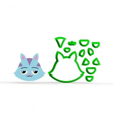 Imagem de Cortador Casa Mágica Da Gabby - Catrat Tamanho 5 Cm