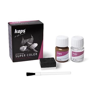 Imagem de Tênis de couro natural e sintético da Dye With Primer, Kaps Super Cor e Preparação, 70 cores, 157 - Leather, 25ml - 0.85 fl. Oz.
