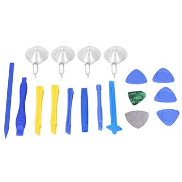 Imagem de Phefop Ferramentas de Desmontagem, Abertura Plástica Abertura do Kit de Reparo de Eletrônicos Triangulares de Barra de Barragem Com Copos de Sucção para Celular Tablet Câmera de Laptop