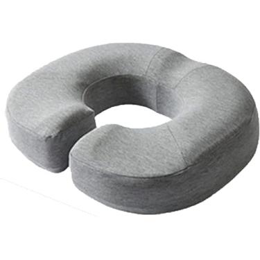 Imagem de Almofada De Rosquinha Anel Ortopédico Almofada De Cadeira De Espuma De Memória Para Hemorróidas Pilhas Feridas De Cama Úlceras Cóccix De Próstata Cóccix Cóccix Costas C, Black green