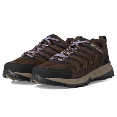 Imagem de Columbia Tênis feminino de caminhada Strata Trail Low, Cordovan/Granito Roxo, 8.5 Wide