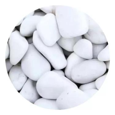 Imagem de Pedra Branca De Jardim Seixo Dolomita Para Canteiro 10kg (2/4)