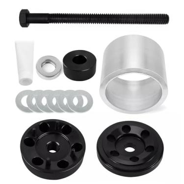 Imagem de AOKAILI Ferramenta de instalação de bucha S-24736 compatível com Hendrickson Vantraax Kit completo de bucha trifuncional estreita