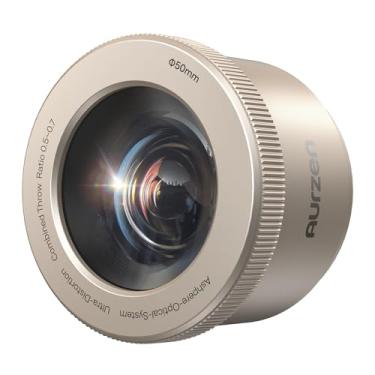 Imagem de Aurzen Lente AuroraBeam para projetor Boom Air Smart Google TV, acessório para projetor estrela, design magnético de encaixe, imagem 5x maior, grande angular, filtro óptico do projetor para