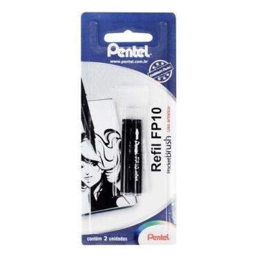 Imagem de Refil Pocket Brush com 2 unidades - Pentel Arts