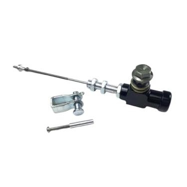 Imagem de Generic Bomba de freio de embreagem de motocicleta Kit de embreagem hidráulica de motocicleta Acessórios universais Substitui peças de reposição Cilindro, Preto