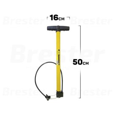 Imagem de Bomba De Encher Pneu Bicicleta Bike Carro Moto Bomba de Ar Manual