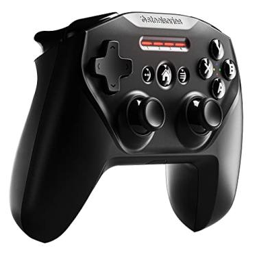 Imagem de SteelSeries Controlador móvel de jogos Nimbus+ Bluetooth com suporte para iPhone, vida útil da bateria acima de 50 horas, licenciado pela Apple, feito para iOS, iPadOS, tvOS