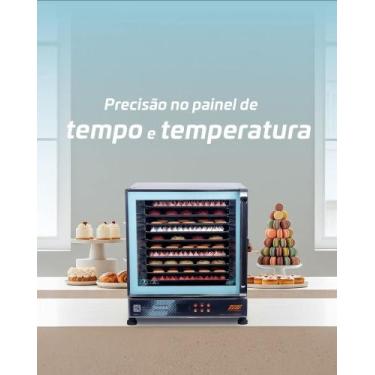 Imagem de Forno Elétrico de Convecção FETPD Maxx Azul 10 Assadeiras Modelo Turbo