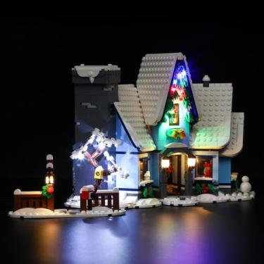 Imagem de Kit de iluminação BRIKSMAX para Lego Creator Santa's Visit 10293