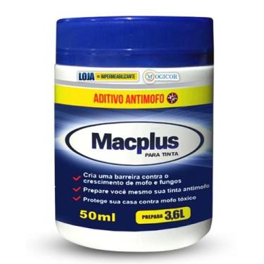 Imagem de Aditivo Antimofo Macplus 50Ml Para Tinta 3,6L Chega De Mofo