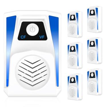 Imagem de Repelente de pragas ultrassónico melhorado 2025, repelente ultrassónico de ratos, usado para afugentar ratos, mosquitos, moscas, baratas, formigas, etc. Pode ser usado em quartos