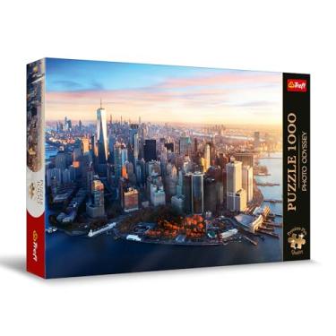 Imagem de Trefl Manhattan, Nova York 1000 Quebra-Cabeças Premium Plus Photo Odyssey 27" X 19" Série Fotográfica Exclusiva, Combinação Perfeita De Elementos, Para Adultos E Crianças A Partir 12 Anos