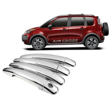 Imagem de Aplique cromado macaneta c3/peugeot 208/aircross 12/19 - 4 portas - Sh